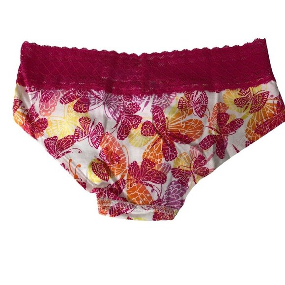 VICTORIA'S SECRET LOW RISE HIP HUGGER COTTON PANTY LOT OF 2 XS NWT - Picture 4 of 4